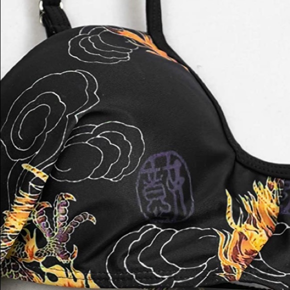 - 3 piece set womens kimono and bathing suit - Picture 3 of 3